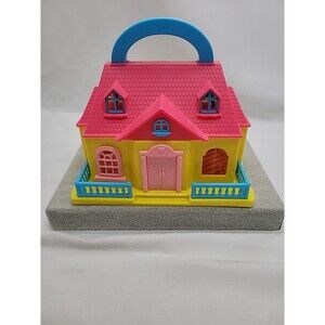 Greenbrier International Carry Along Mini Doll House Playset Polly Play House